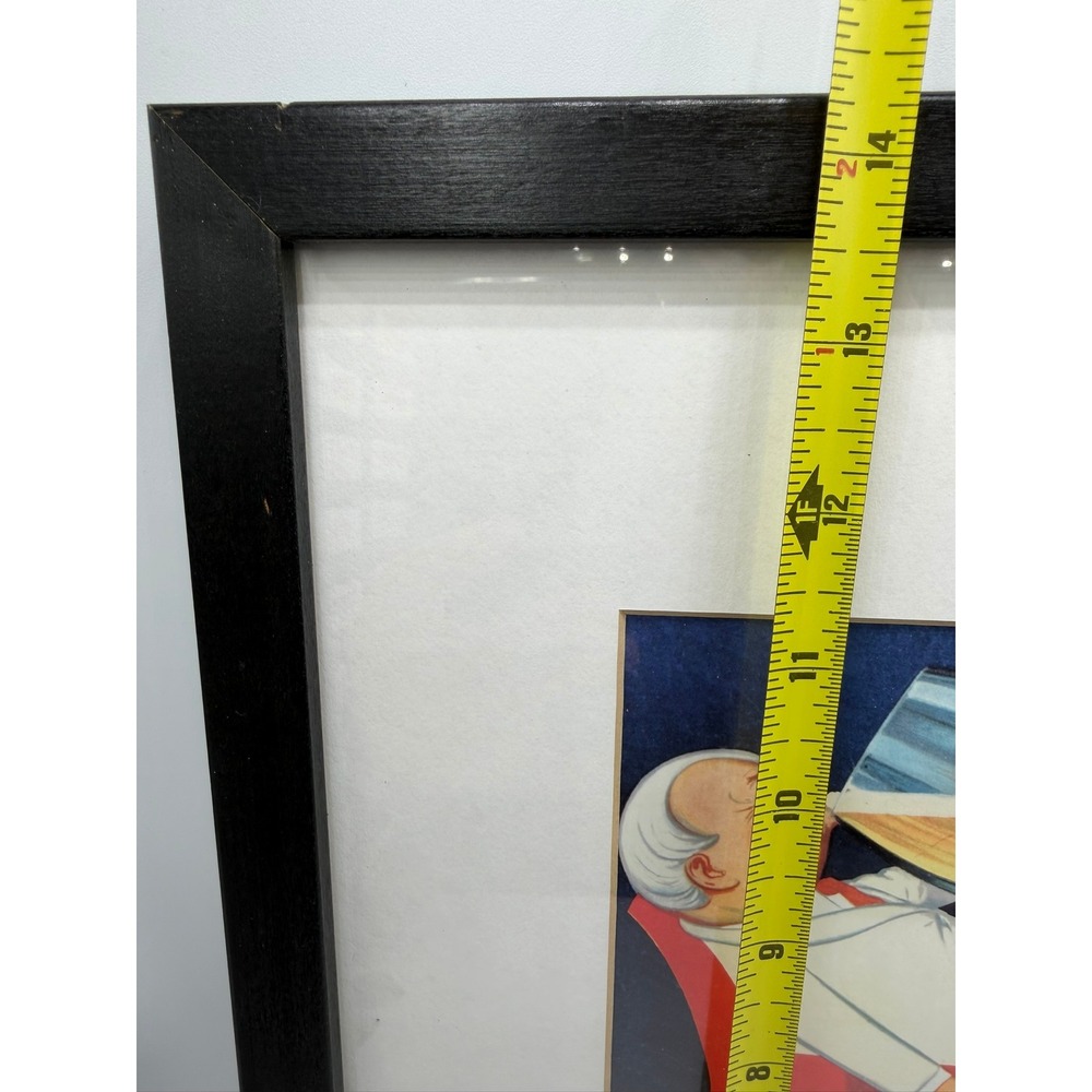 Leonetto Cappiello Le Bon Bock Atlantique Framed Vintage Ad Art Print 11x14 - Picture 3 of 12